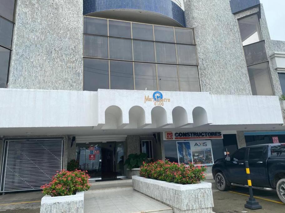 Apartamento , Vista A La Ciudad Antigua Y Playa Cartagena Luaran gambar